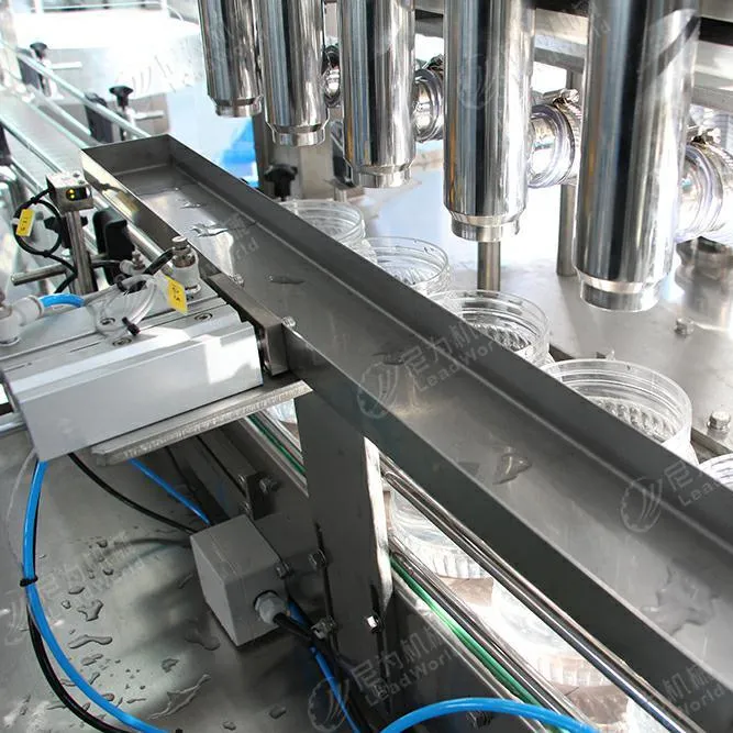 Auto 4/6/8/10/12 Heads Barrel Cup Filling and Sealing Machine for Ice Cream Automatic Liquid Filling Machine Production Line Packaging Machine