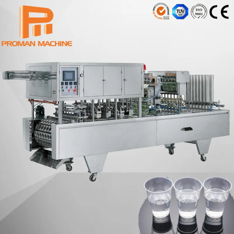 Automatic Factory Price Cup Water Juice Liquid Filling and Sealing Machine