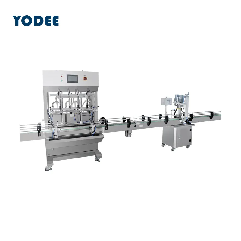 Automatic Linear Liquid Paste Plastic Cup Packaging Equipment, Jam, Yogurt, Porridge, Pudding, Chocolate Sauce Filling and Sealing Machine