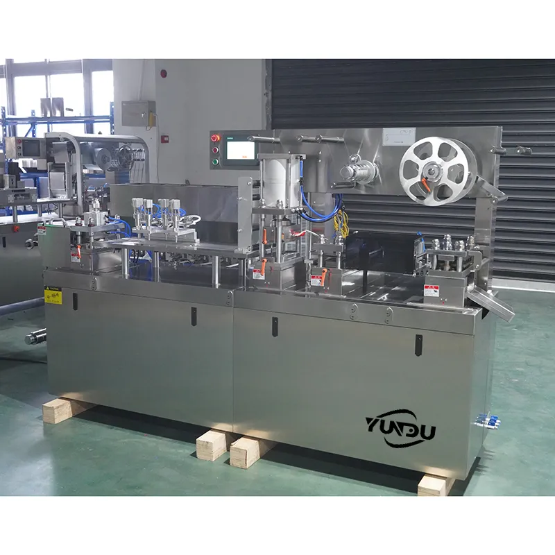 Automatic Pet Medicine Liquid Blister Filling and Packing Machine Dpp-180 Small Cup Honey Cup Plastic Filling and Sealing Machine