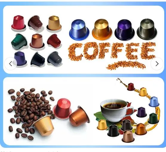 Automatic Rotary K-Cup Sealing Nespresso Coffee Capsule Filling Machine