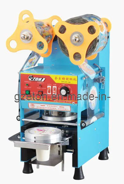 CE Fully Automatic Cup Sealing Machine for Bubble Tea Et-Q7