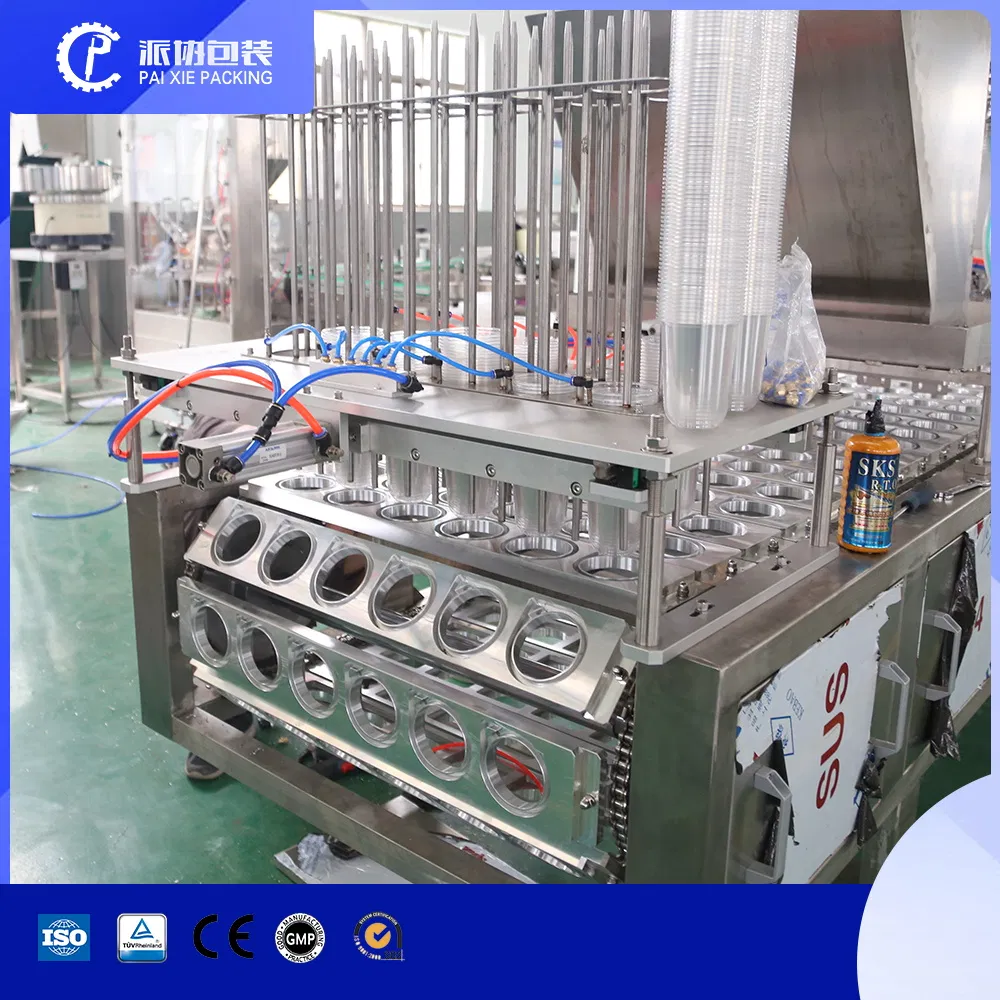 Customized Industrial Customizable Factory Price Automatic Sealer Yoghurt Filling Sealing Cup Machine