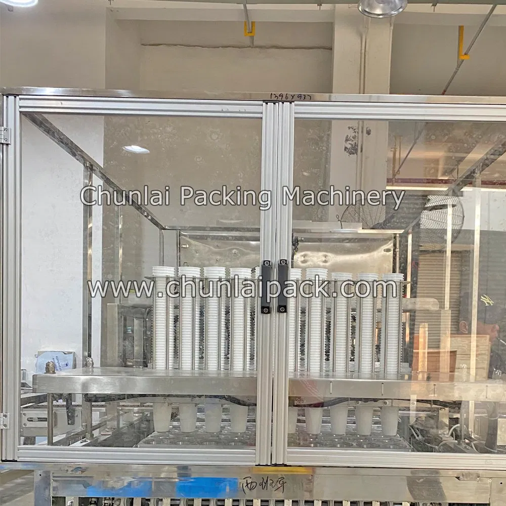 Gf-4 Cup Washing Filling Sealing Machine