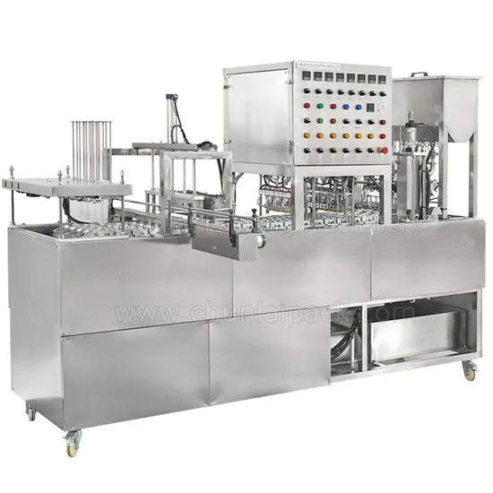 Gf-4 Cup Washing Filling Sealing Machine