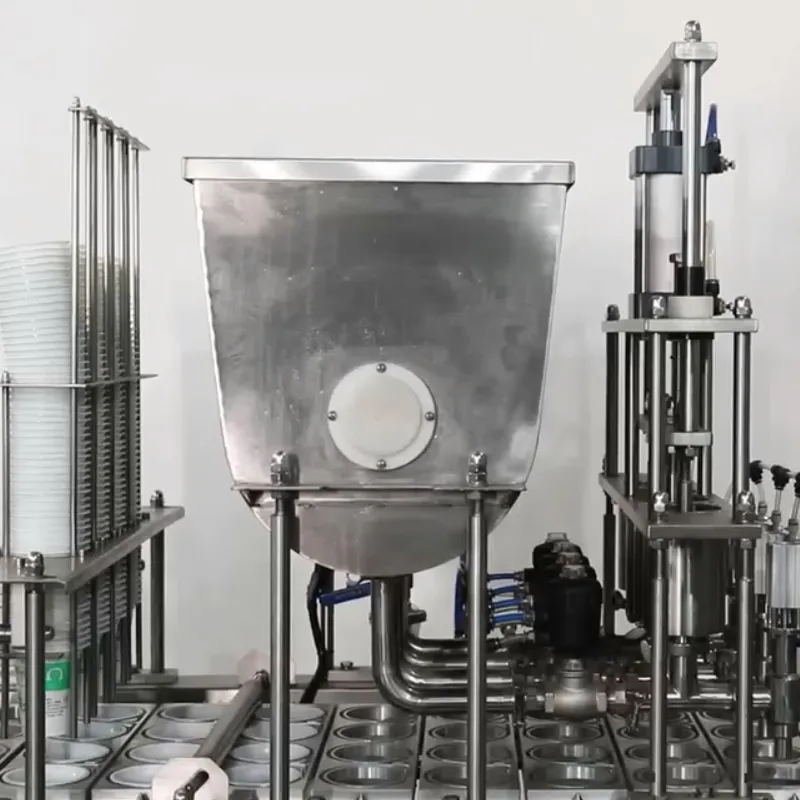 Speed Injection Cup Filling and Sealing Machine