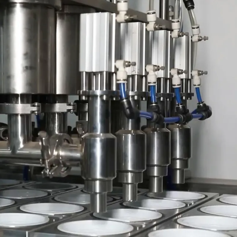 Speed Injection Cup Filling and Sealing Machine