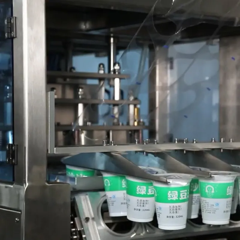 Speed Injection Cup Filling and Sealing Machine